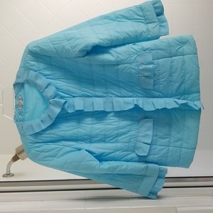 Patty Kim women's size small blue light weight jacket.